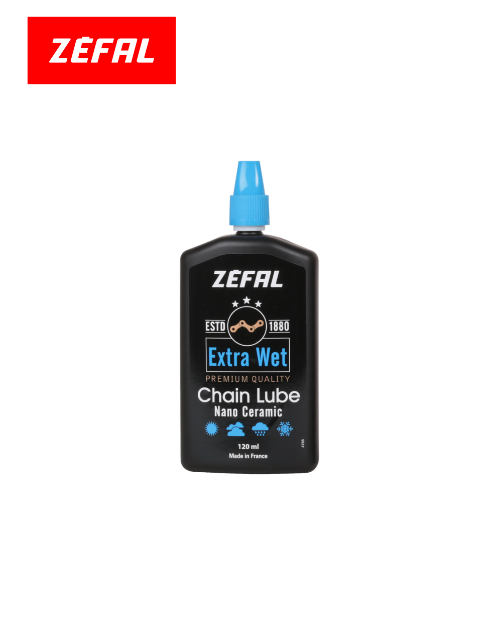 zefal extra wet lube 120ml