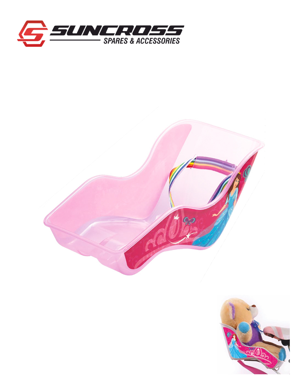 suncross doll seat for bicycle