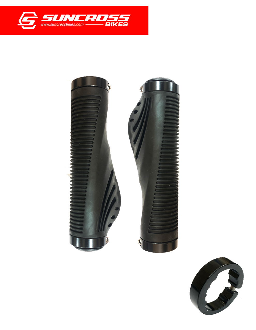 cycle handlegrip alloy clamp spare