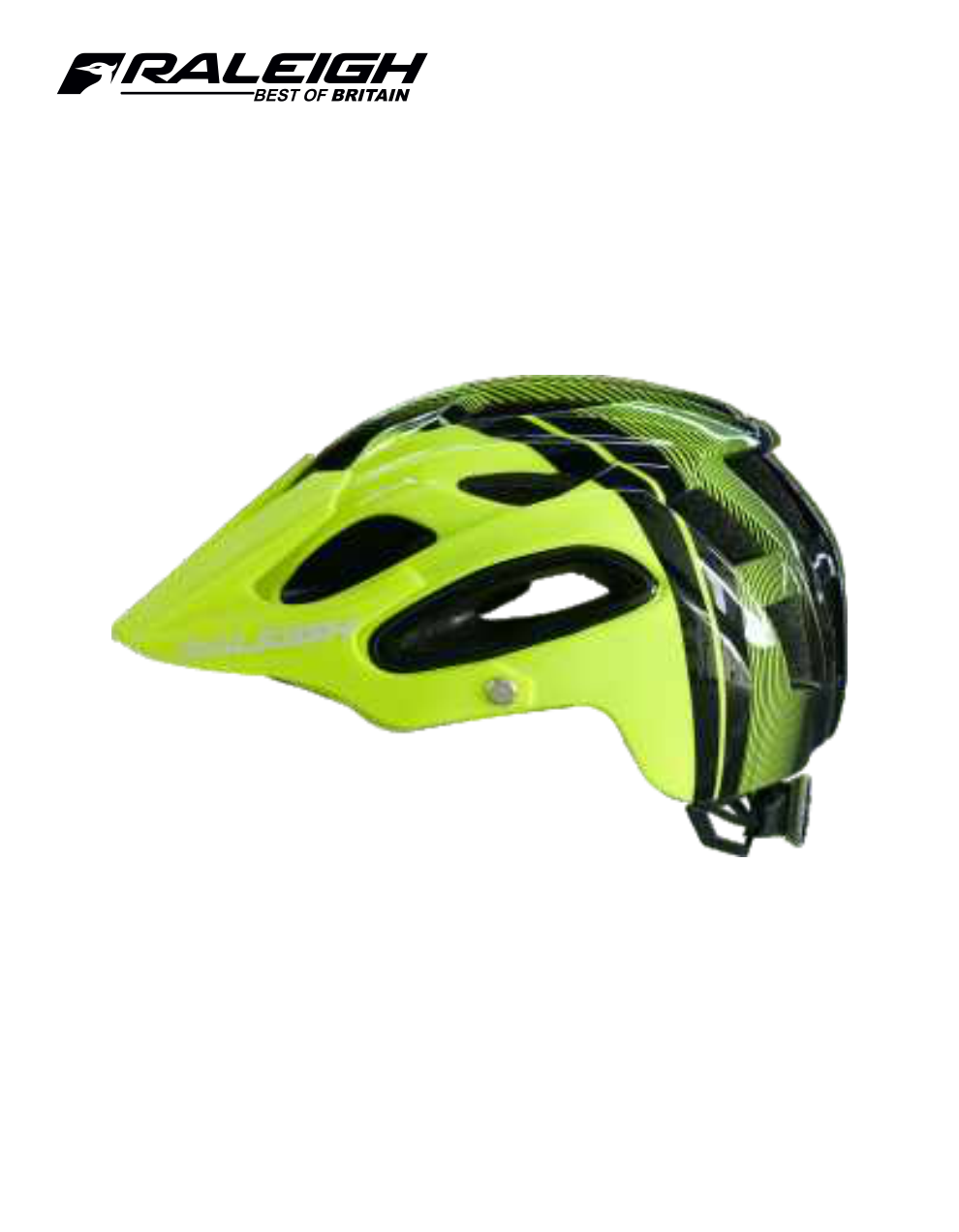 raleigh helmet in mould mtb