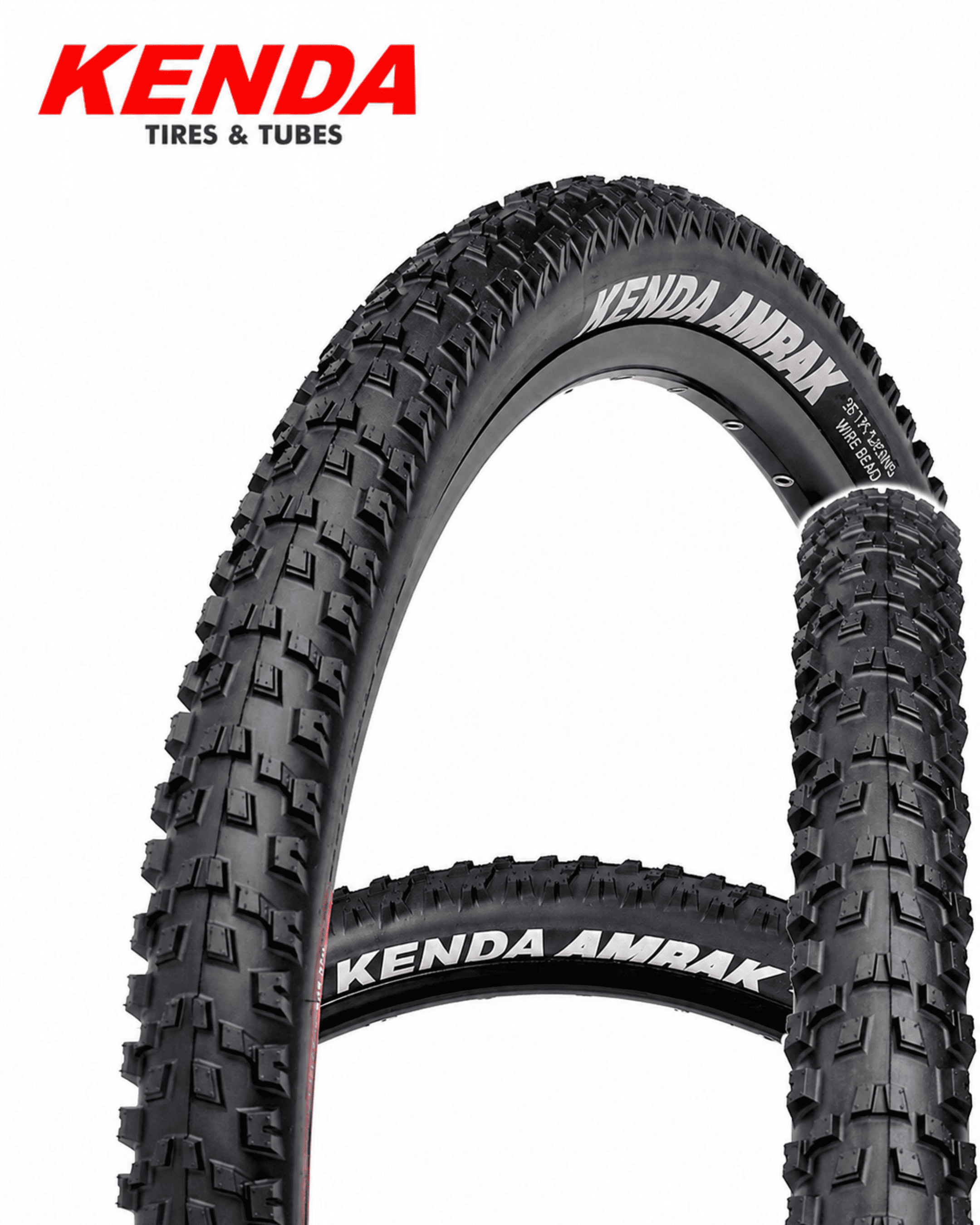 Kenda Amrak K1247 27.5 x 2.60 MTB Bicycle Tyre