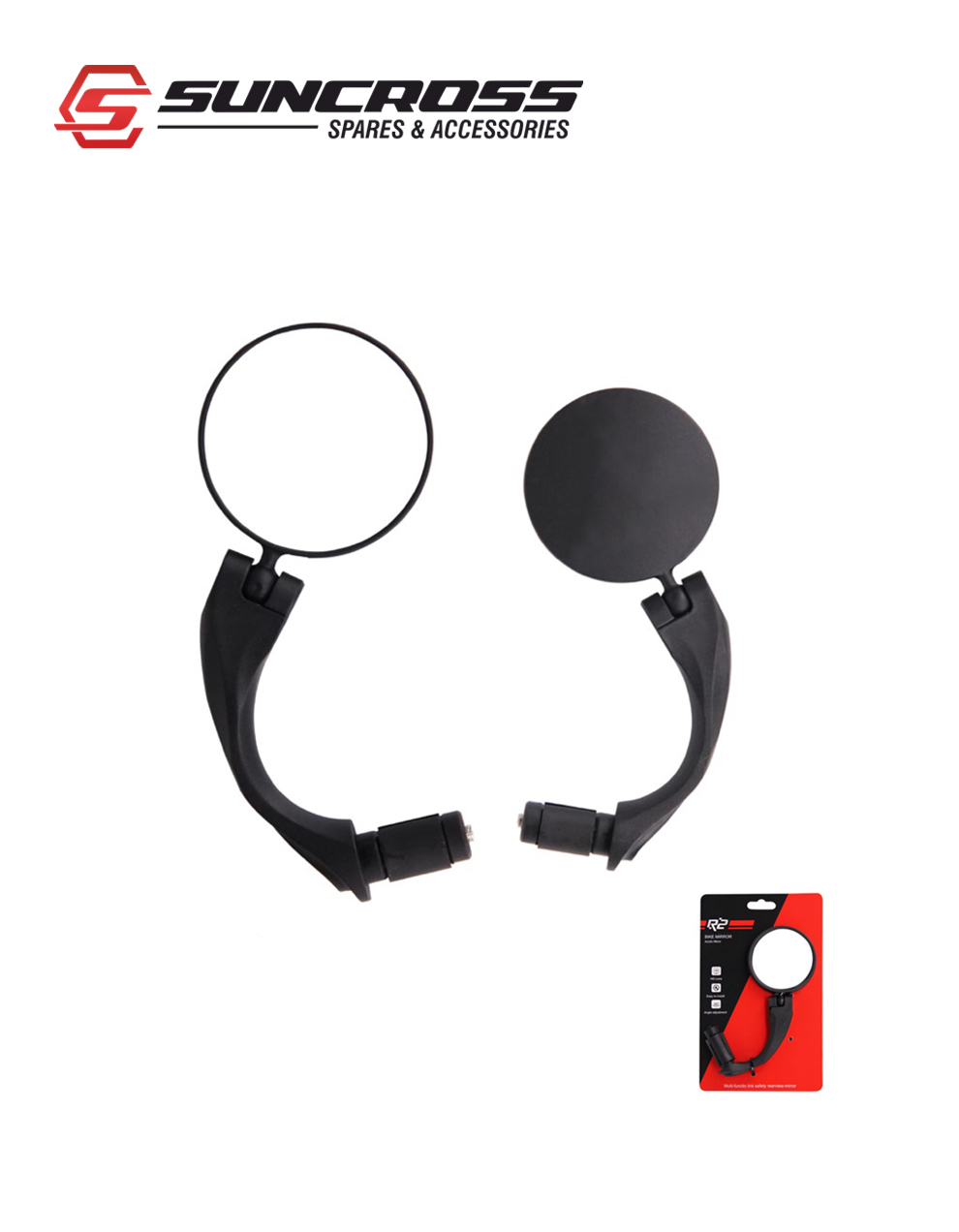 suncross bicycle mirror accessories