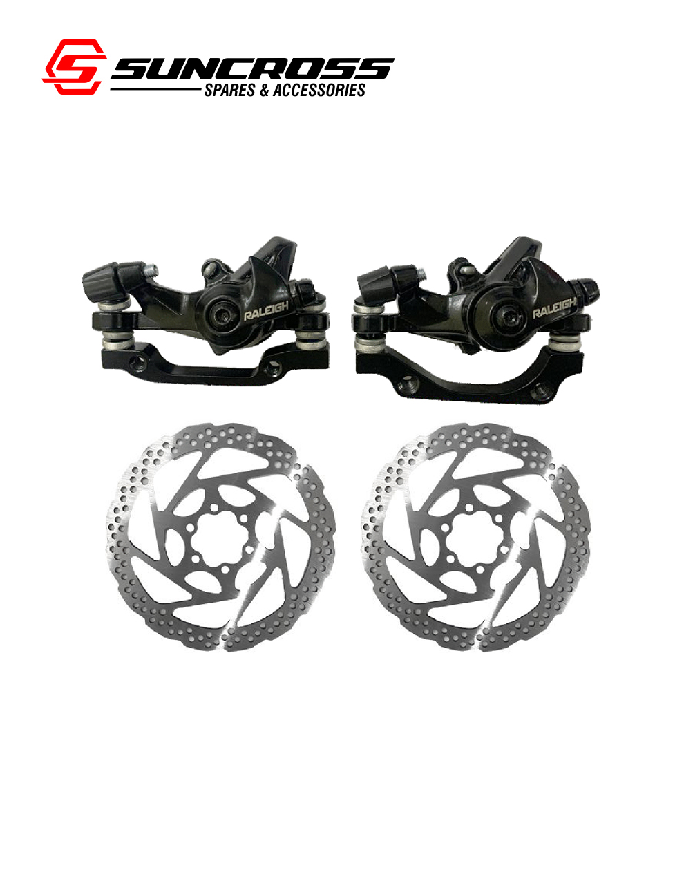 raleigh disc brake set for bicycle