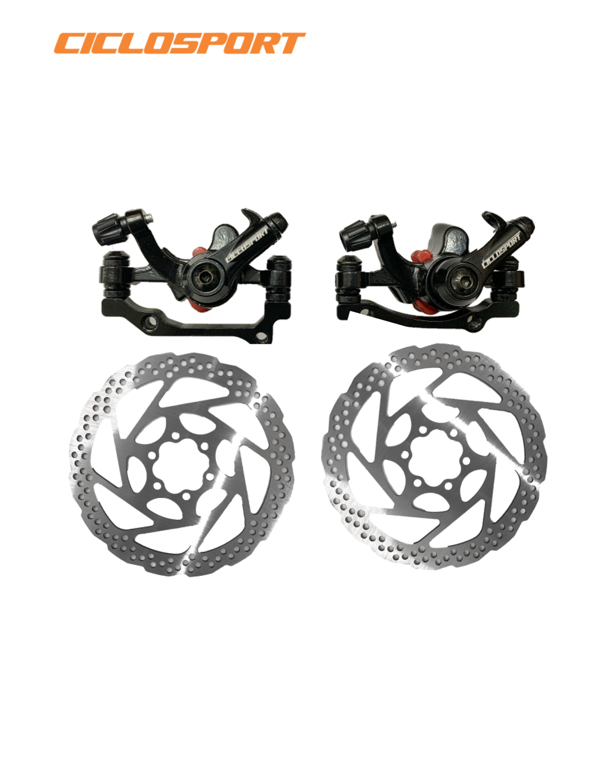 mechanical disc brake set ciclosport