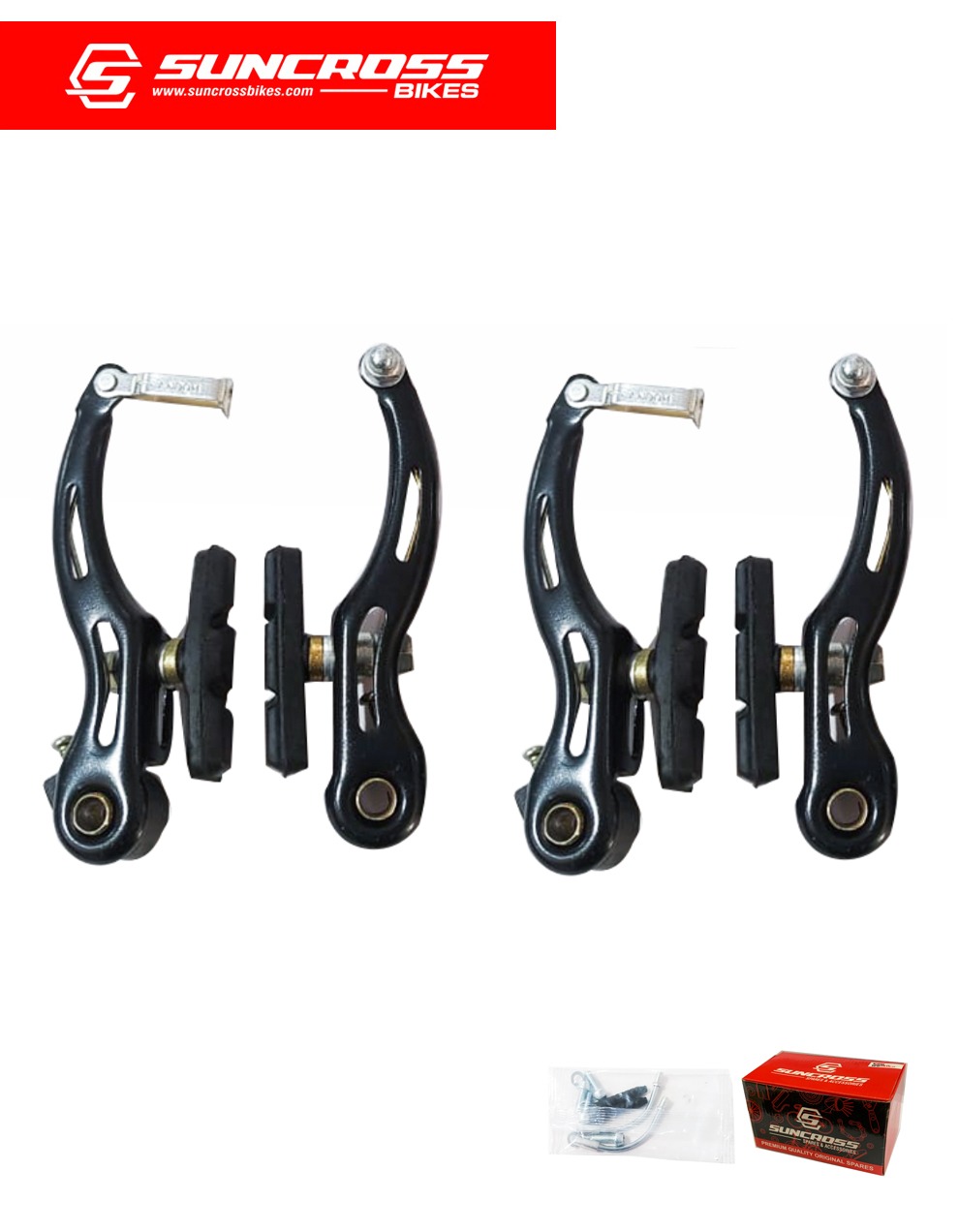 bicycle vbrake set 110mm steel