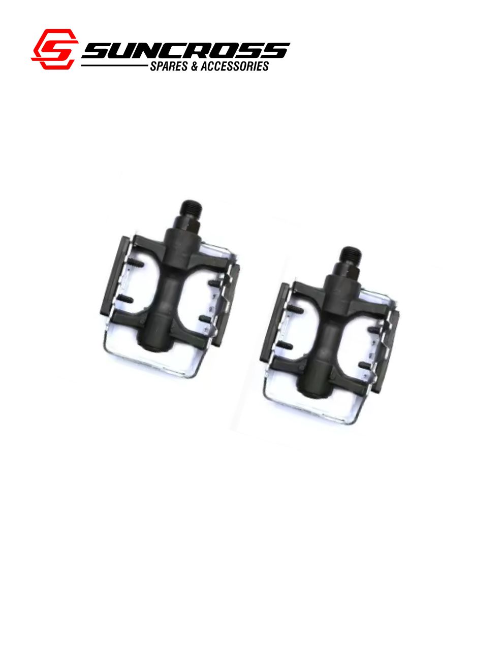 bicycle pedal spares half alloy