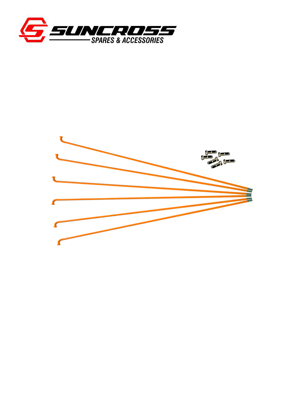spokes orange 26 spare