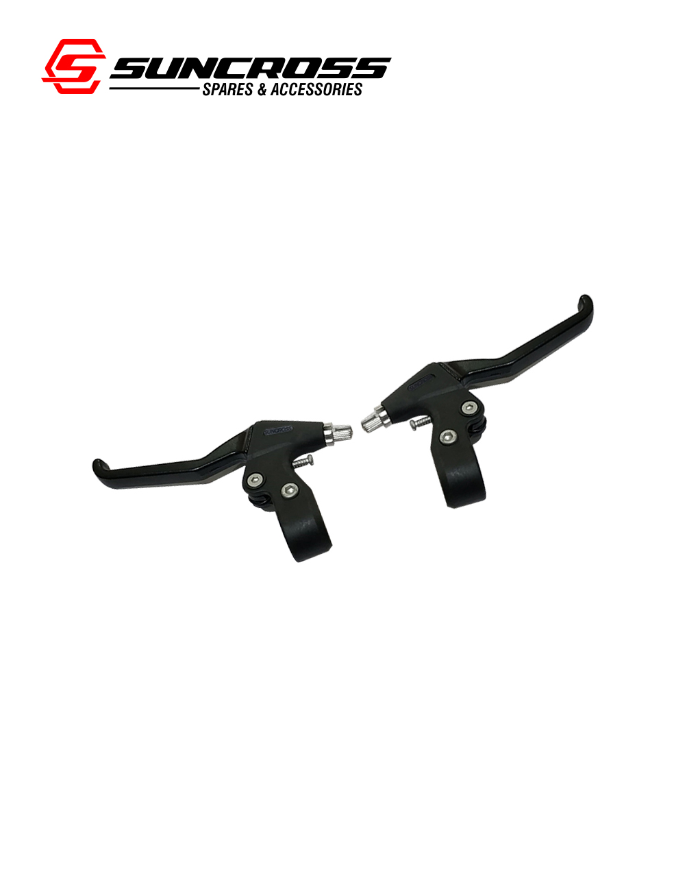 brake levers spares alloy black