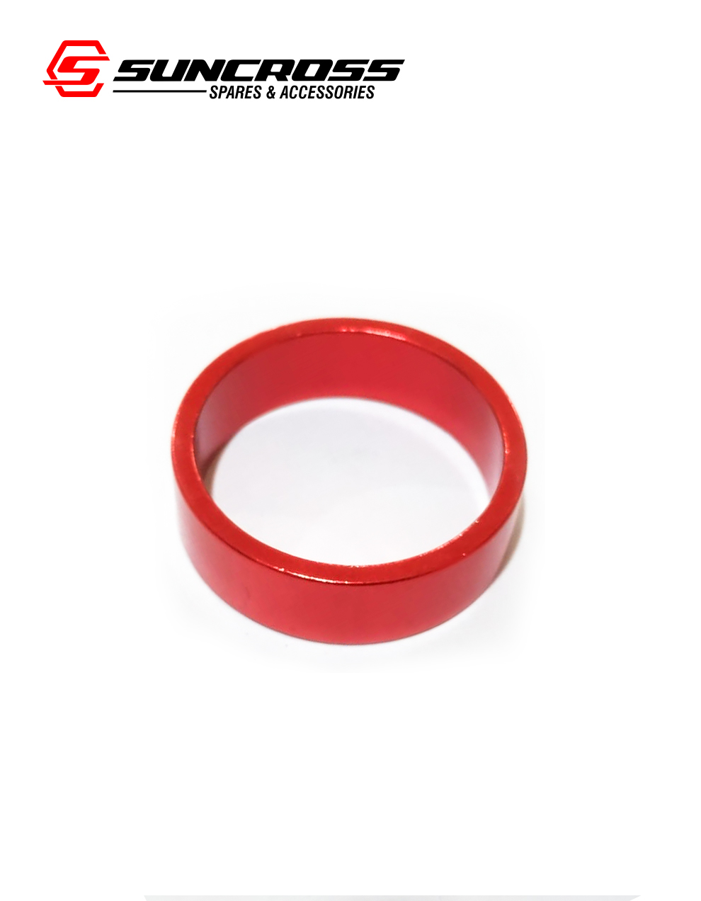 alloy spacer for bicycle headset fitting