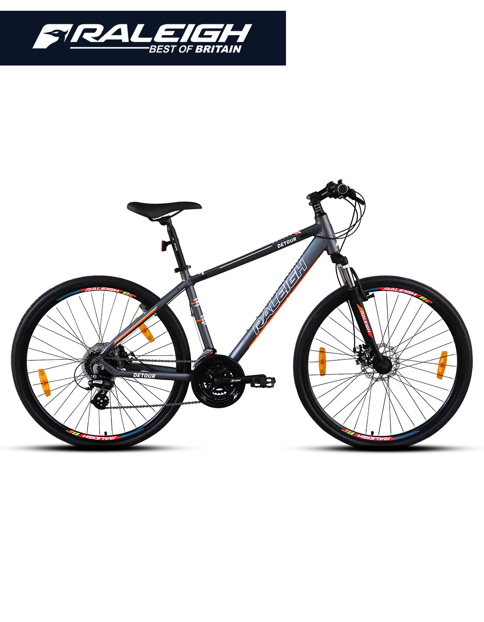 DETOUR 700C (24 Speed) Bike Shop Online Buy RALEIGH PREMIUM Bike HYBRID Cycle Bicycle Store in India.