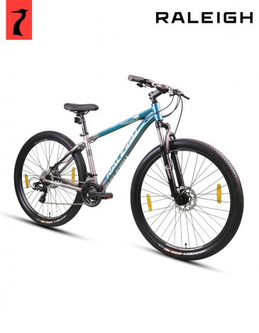 Raleigh Terrain 30 21 Speed MTB Bicycle with Alloy Frame and Disc Brakes