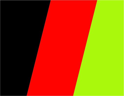 BLACK/NEON RED/NEON GREEN